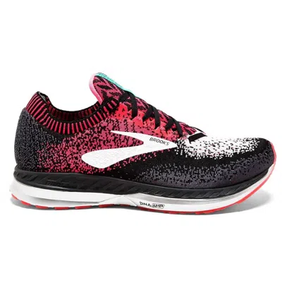 Brooks Women's Bedlam Running Shoes In Pink/blackk/white In Multi