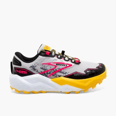 Brooks Women's Caldera 7 Trail Running Shoes In Lunar Rock In Multi
