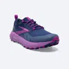 Brooks Women's Cascadia 17 Shoes In Navy/purple/violet