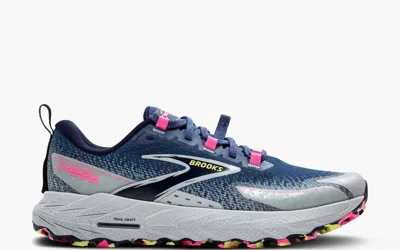 Brooks Women's Cascadia 18 Shoes In Oceana/pearl Blue/pink In Multi