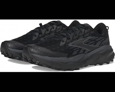 Brooks Women's Cascadia 19 Running Shoes In Black/black