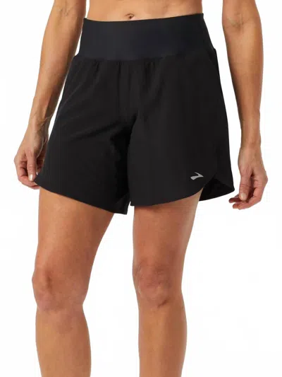 Brooks Women's Chaser 7" Shorts In Black