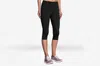 Brooks Method Half Crop Tights In Black In Black