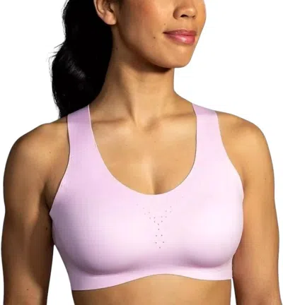 Brooks Women's Dare Crossback Run Bra In Orchid Haze In Multi