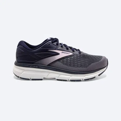 Brooks Women's Dyad 11 Running Shoes - D/wide Width In Ombre/primrose/lavender In Black