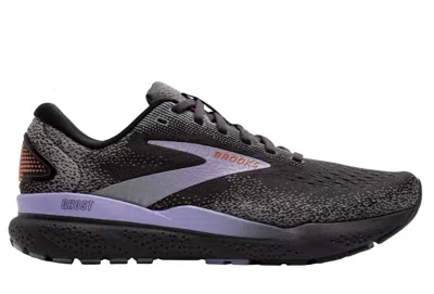 Brooks Women's Ghost 16 Gtx Sneakers In Ebony/lavender/copper In Multi