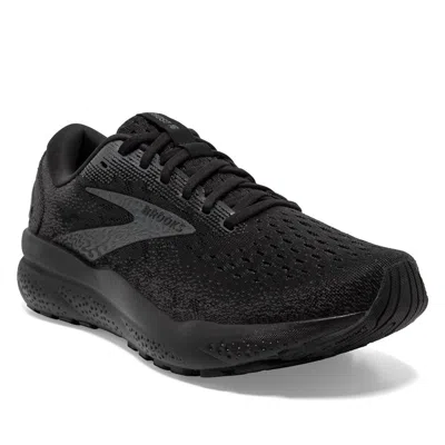 Brooks Women Ghost 16 Road Running Shoes In Black/black/ebony In Multi