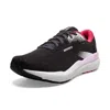 Brooks Women Ghost 16 Road Running Shoes In Black/ebony/raspberry In Multi
