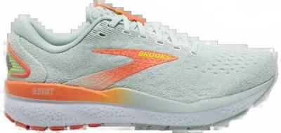 Brooks Women's Ghost 16 Running Shoe In Skylight/coconut/sunset In Blue