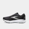 Brooks Women's Ghost 16 Running Shoes In Black/grey/white