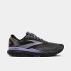 Brooks Women's Ghost 16 Running Sneakers From Finish Line In Ebony/lavender/copper