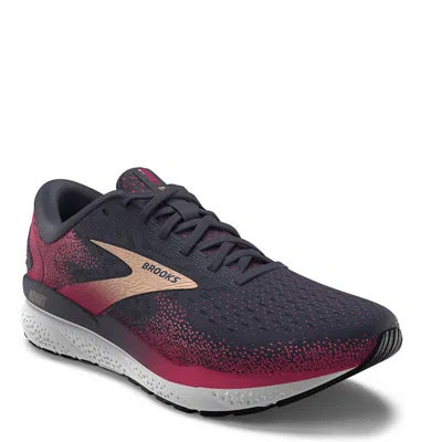 Brooks Women's Ghost 16 Running Shoes In Peacoat/raspberry/apricot In Multi