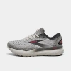 Brooks Women's Ghost 16 Running Sneakers From Finish Line In Grey/gargoyle/pink