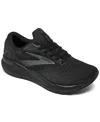 Brooks Women's Ghost 16 Running Shoes In Black/black/ebony In Black