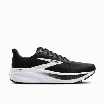 Brooks Women's Ghost 17 Running Shoes In Black/grey/white In Multi