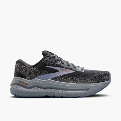 Brooks Women's Ghost Max 2 Running Shoes In Ebony/sweet Lavender/alloy In Multi