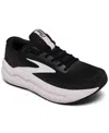 Brooks Women's Ghost 16 Running Shoes In Black/black/ebony In Black