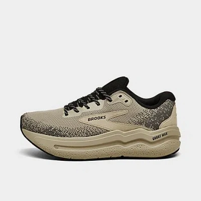 Brooks Women's Ghost Max 2 Running Sneakers From Finish Line In Pelican,black