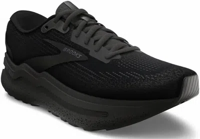 Brooks Women's Ghost Max 2 Shoe - Wide In Black / Ebony - 020 In Multi