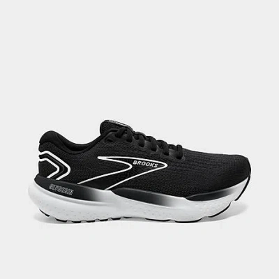 Brooks Women's Glycerin Gts 21 Running Sneakers In Black/grey/white