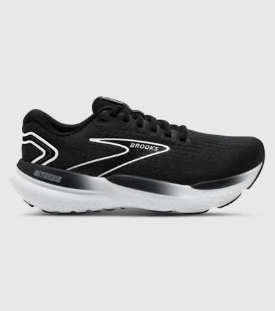 Brooks Women's Glycerin 21 Running Shoes In Black/grey/white In Multi