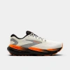 Brooks Women's Glycerin 21 Running Shoes In Ecru/orange/black