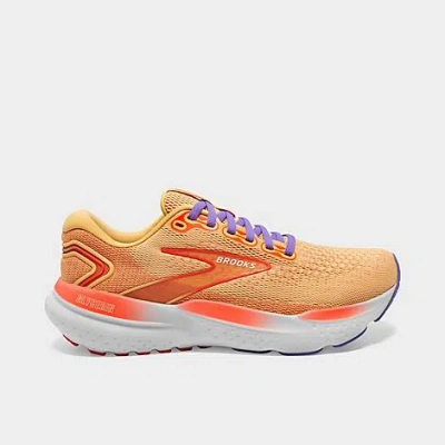 Brooks Women's Glycerin 21 Running Shoes In Sunburst/nasturtium/purple