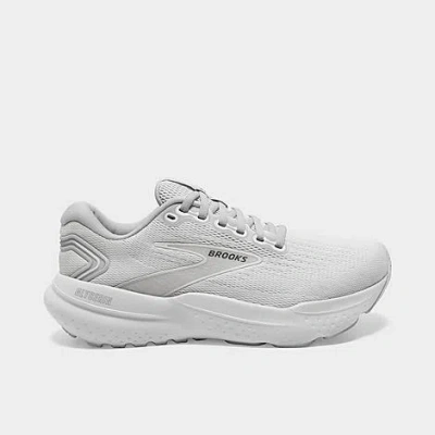 Brooks Women's Glycerin 21 Running Shoes In White/white/grey
