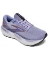 Brooks Glycerin 21 Running Shoe In Lavender,black