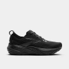 Brooks Women's Glycerin 22 Running Shoes (wide Width) In Black/black/ebony