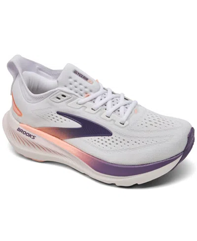 Brooks Women's Glycerin 23 Running Sneakers From Finish Line In Gray