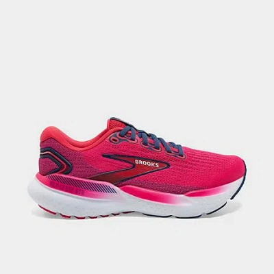 Brooks Women's Glycerin Gts 21 Running Shoes In Raspberry/estate Blue