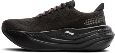 Brooks Women's Glycerin Max Running Shoes In Black/orchid Ice/grey
