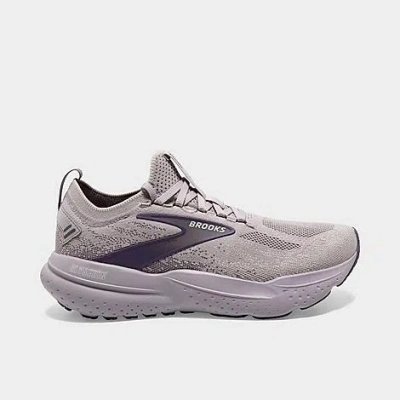 Brooks Womens  Glycerine Stealthfit 21 In Raindrops/purple Sage