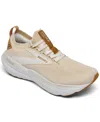 Brooks Women's Glycerin Stealthfit 21 Running Sneakers From Finish Line In Marshmallow,cream