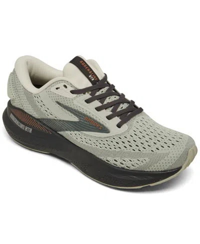 Brooks Women's Gts 24 Running Sneakers From Finish Line In Mercury,ebony