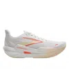 Brooks Women's Hyperion Max 2 Running Shoes In White/peach/coral In Multi