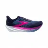 Brooks Women's Hyperion Max Running Shoes In Peacoat/marina Blue/pink Glo
