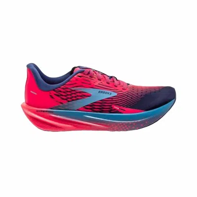 Brooks Hyperion Max Running Shoe In Pink/cobalt/blissful Blue