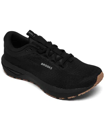 Brooks Women's Revel 7 Running Sneakers From Finish Line In Black