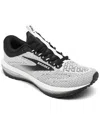 Brooks Women's Revel 7 Running Sneakers From Finish Line In White/black