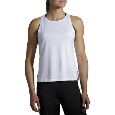 Brooks Women's Sprint Free Tank Top In White