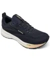Brooks Trace 4 Running Shoe In Ebony,black,almond