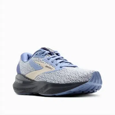 Brooks Womens Adrenaline Gts 24 Running Shoes - Medium Width In Country Wash/bluewash/ebony