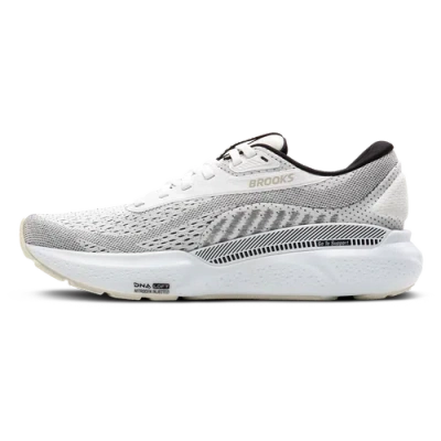 Brooks Womens  Adrenaline Gts 24 In White/black/pelican