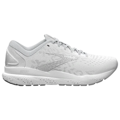 Brooks Womens  Ghost 16 In White/white/grey