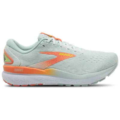 Brooks Womens  Ghost 16 In Sunset/coconut/skylight