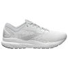 Brooks Womens  Ghost 16 In White/white/grey