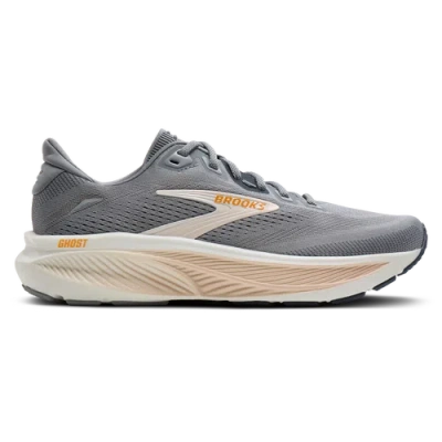 Brooks Womens  Ghost 18 In Gray