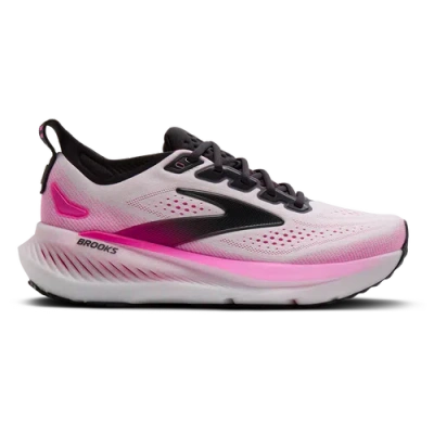 Brooks Glycerin Gts 23 White Pink Ss26 Women Shoes In Multi